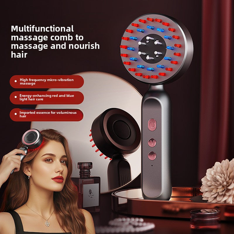 Red Light Electric Massage Comb