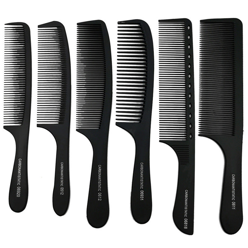 Plastic hair comb