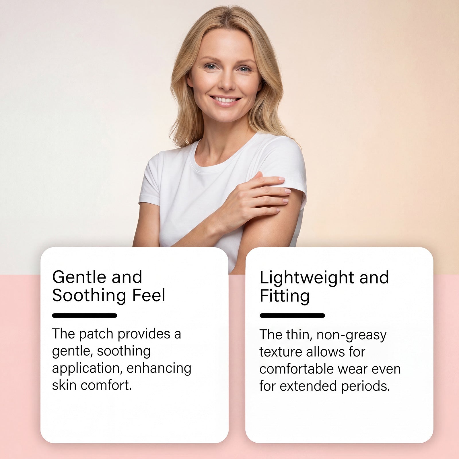Laniska Body Care Patches Lightweight Breathable Skin-Friendly