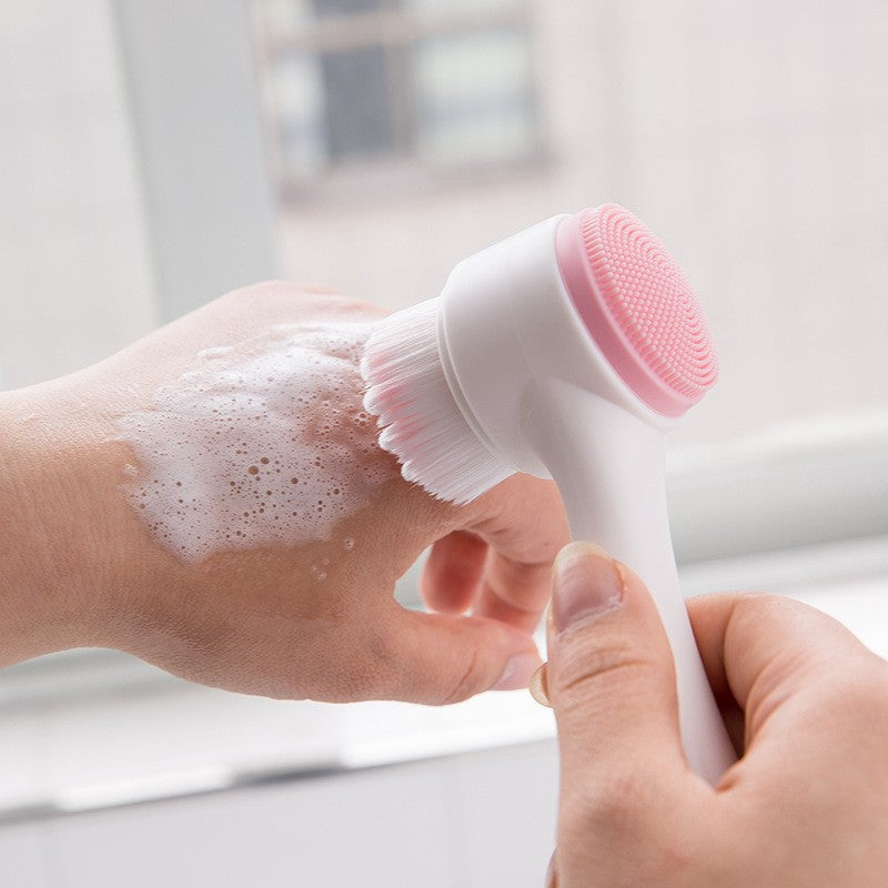 Double-sided Face Washing Brush