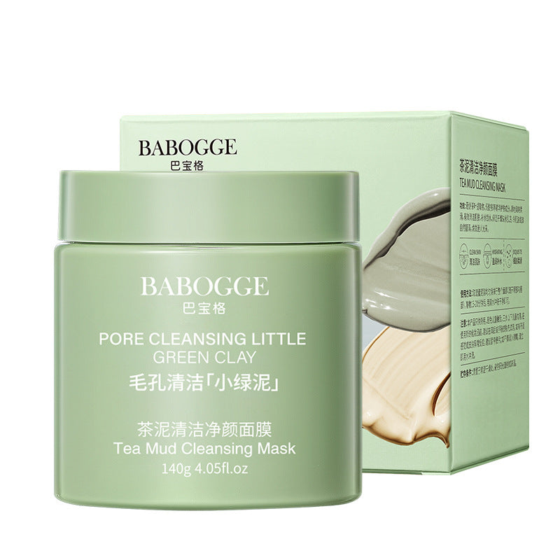 Green Tea Mud Cleansing Face Mask