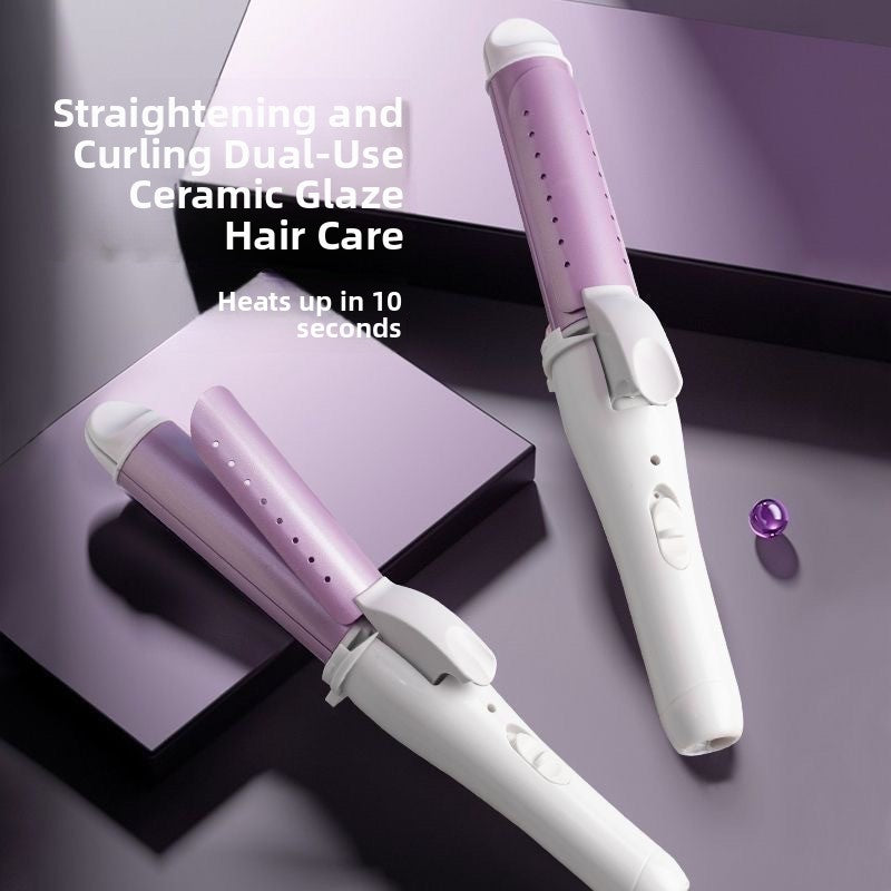 Dual Purpose Hair Curling Straightener