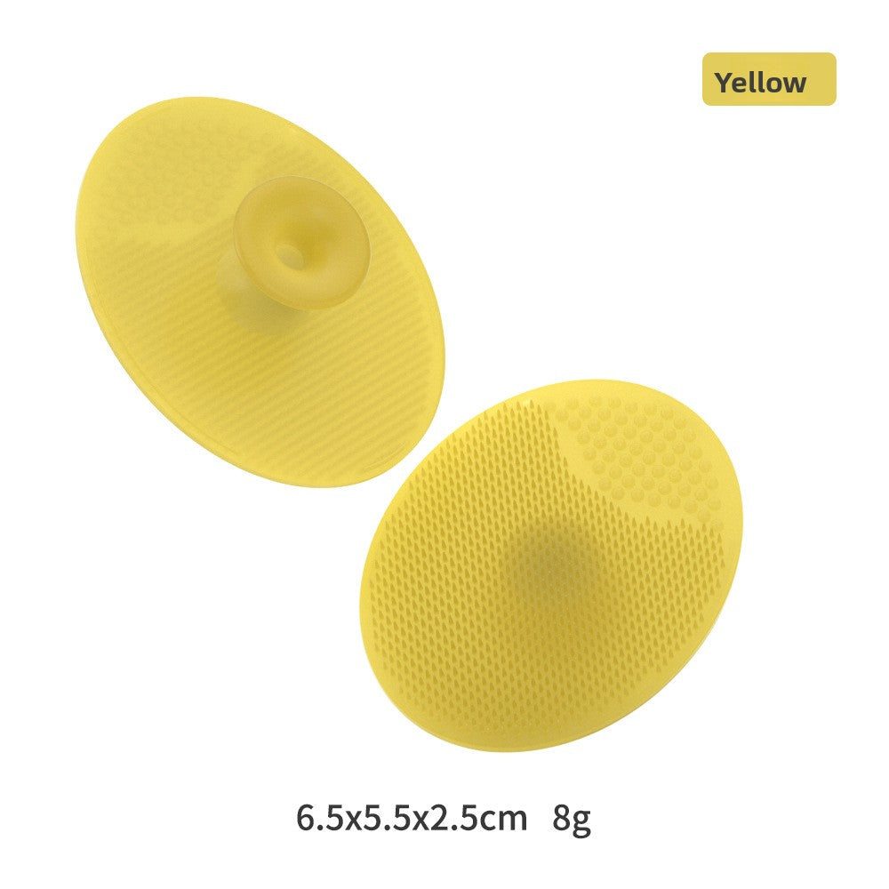 Silicone facial cleansing brush