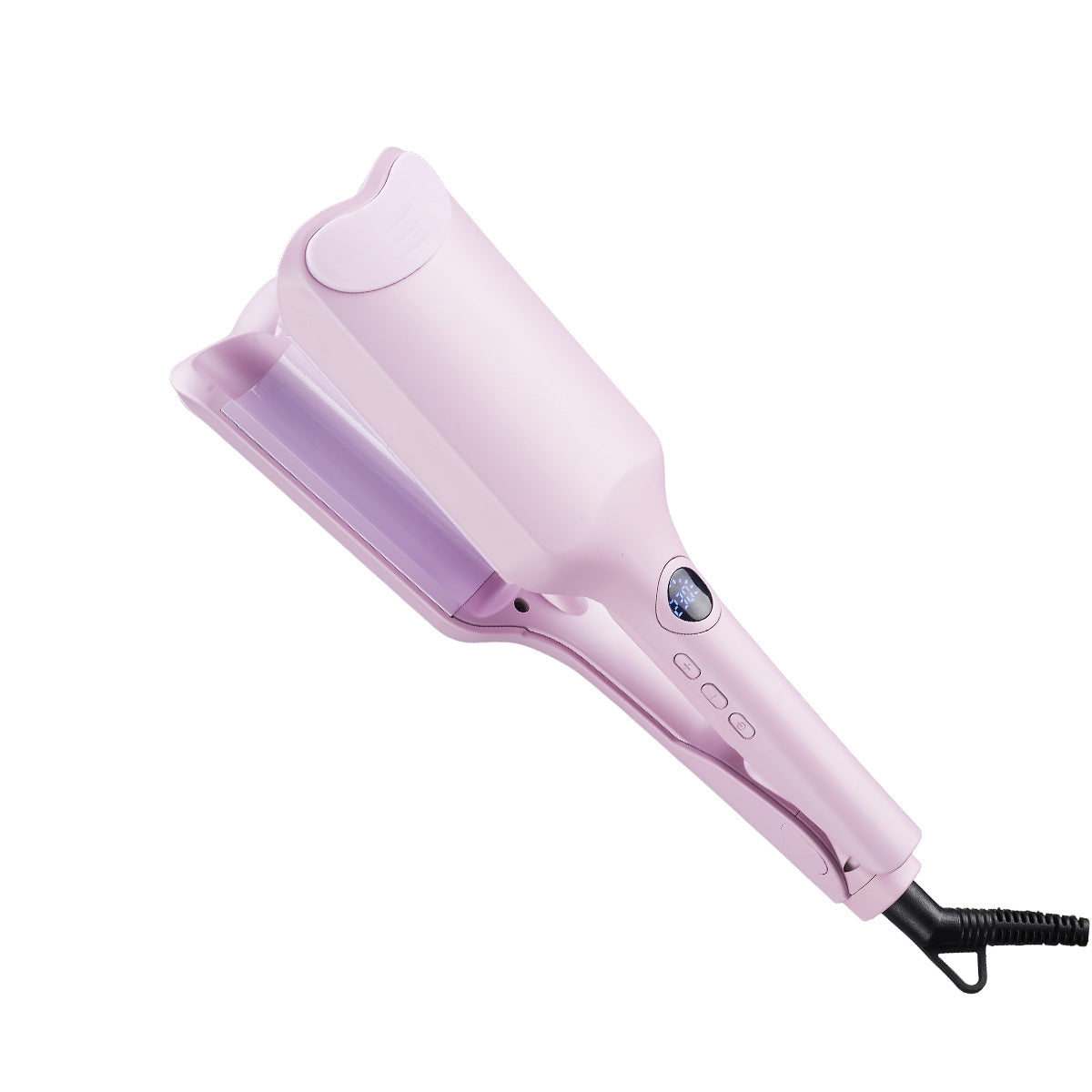 Ceramic Hair Curler with LCD Display and Adjustable Temperature