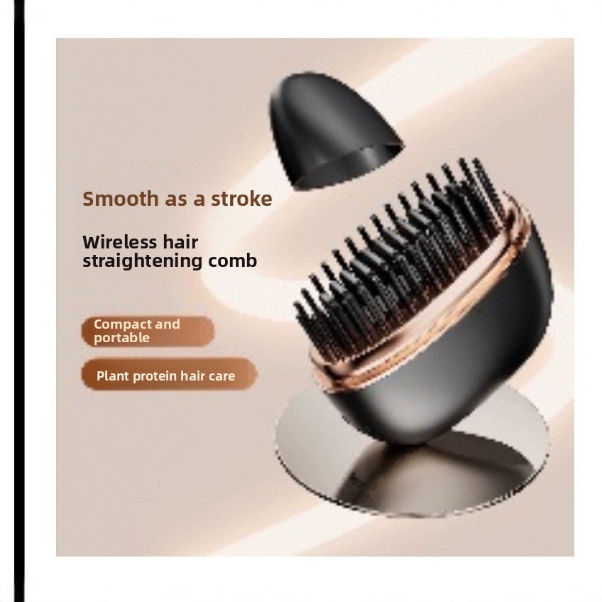 Mini Wireless Hair Straightener and Curler