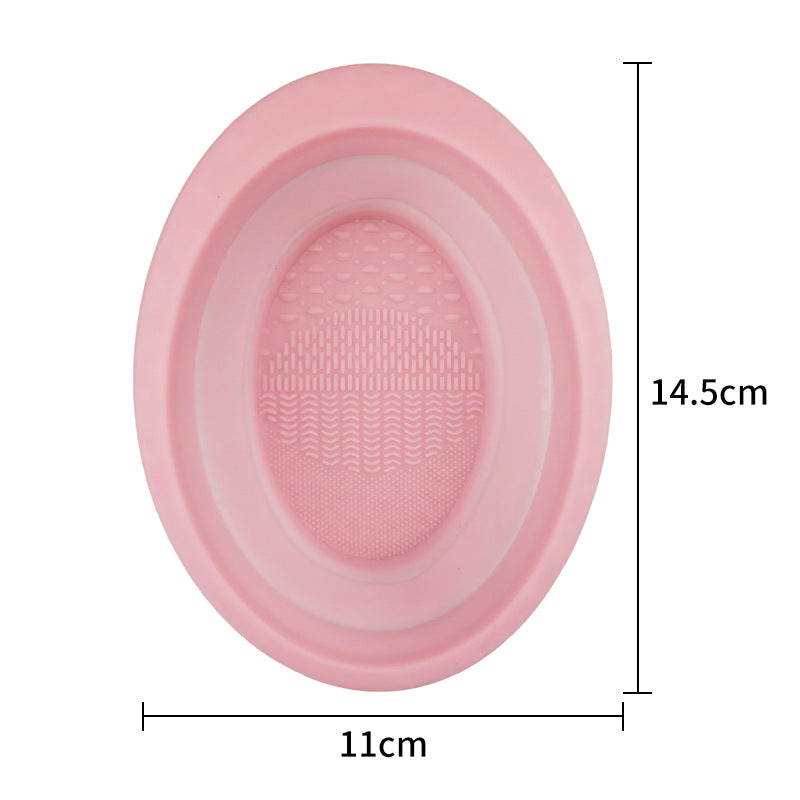 Silicone Makeup Brush Cleaning Bowl