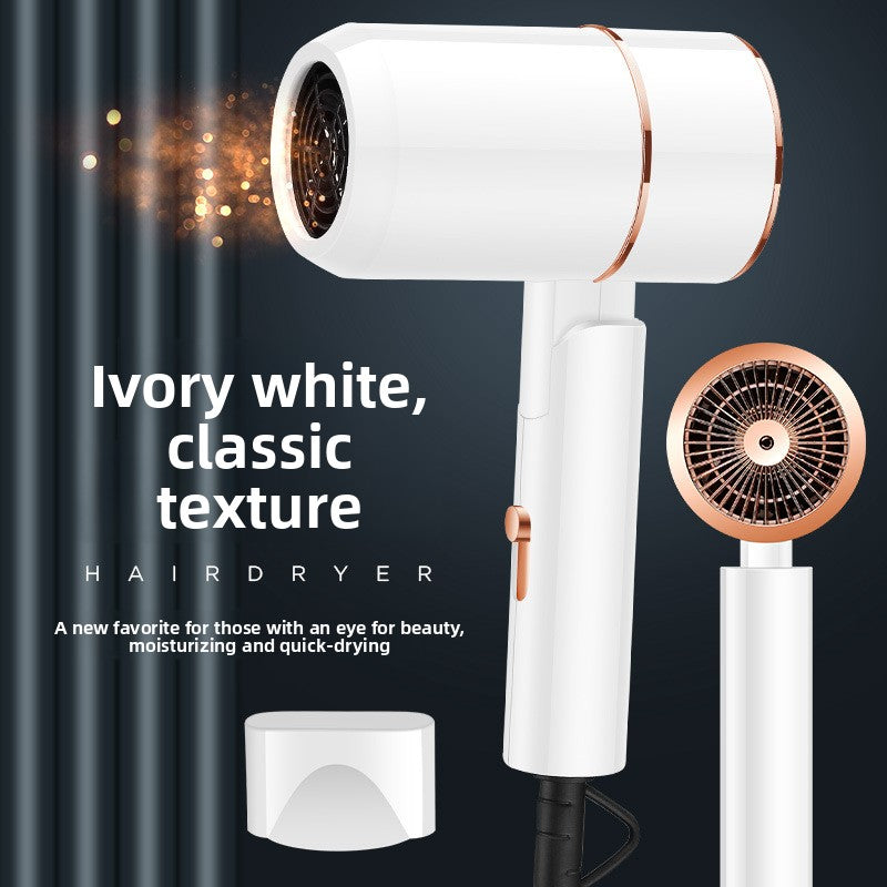 Folding Hair Dryer with Negative Ion and Blue Light
