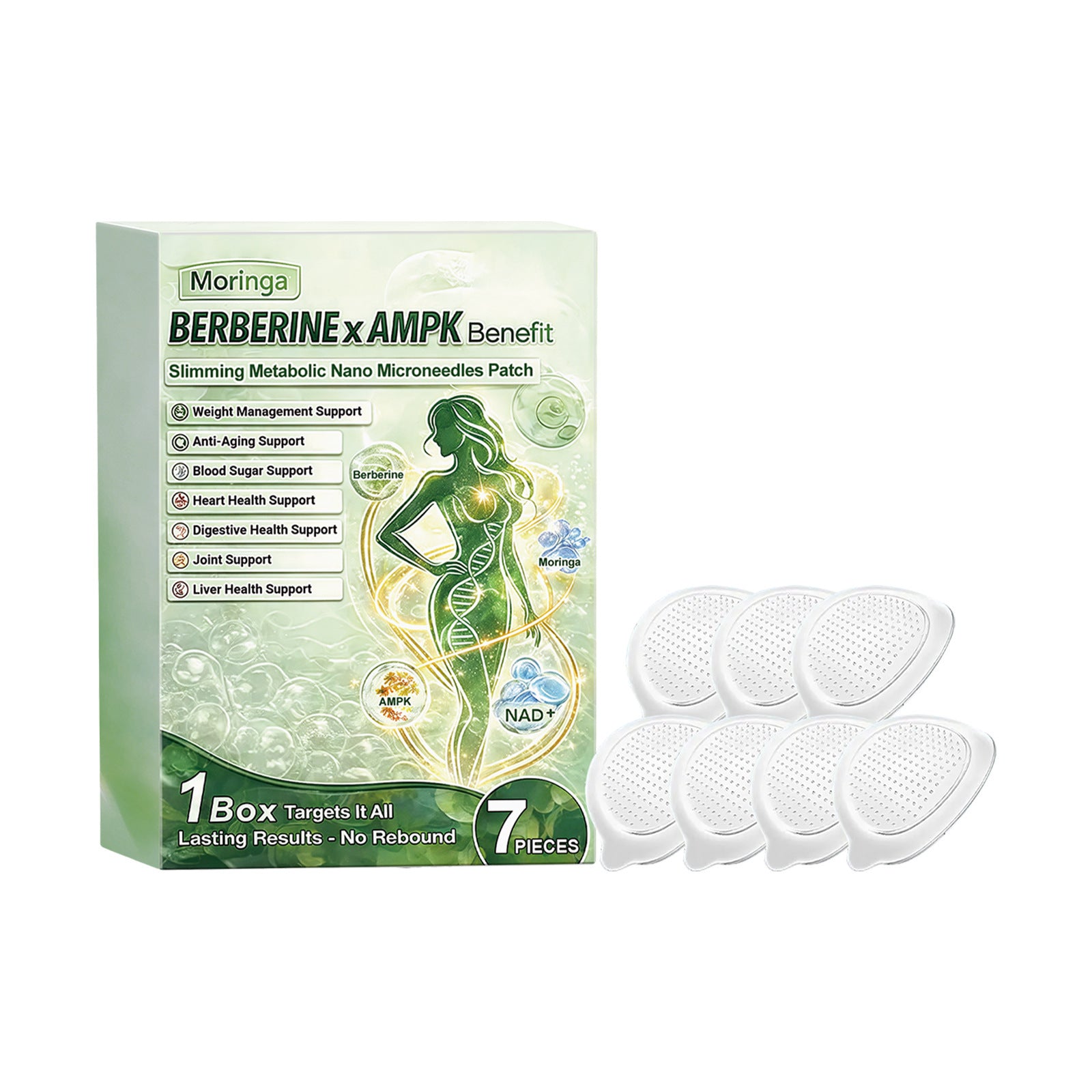 Moringa Body Care Patch Lightweight Breathable Skin Moisturizing