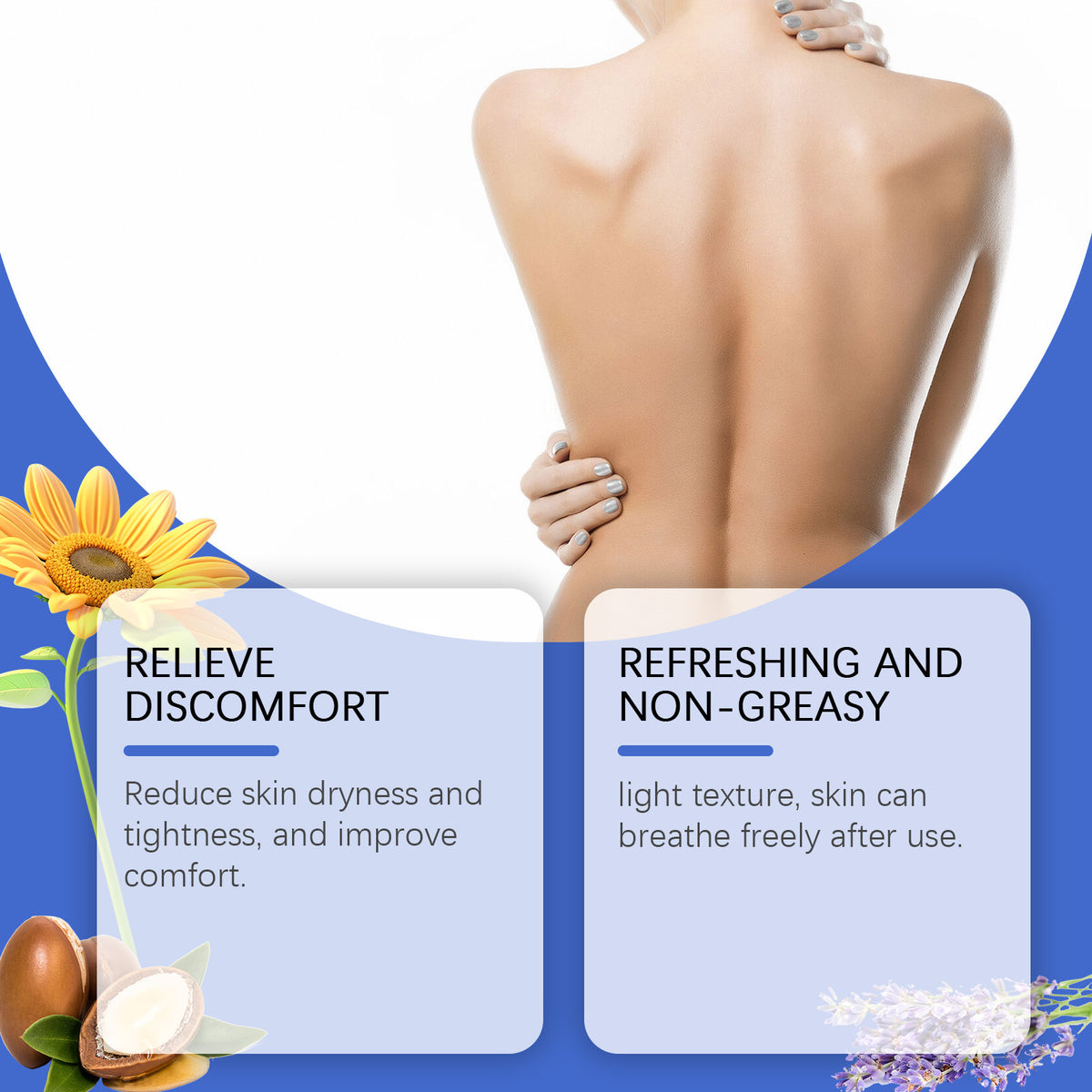 Skin Repair Cream Repairs and Nourishes Body Skin  Moisturizing Care
