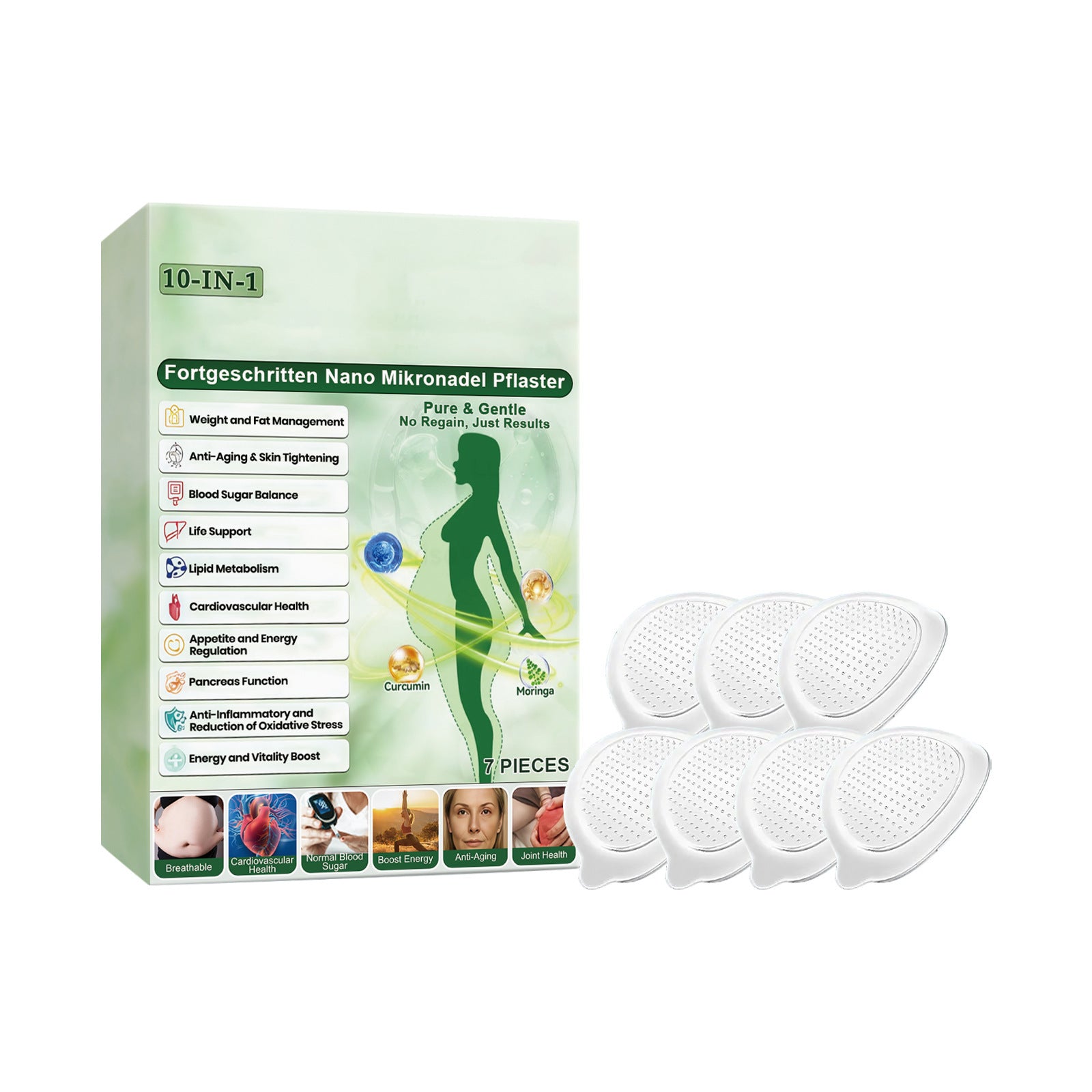 Moringa Body Care Patch Lightweight Breathable Skin Moisturizing