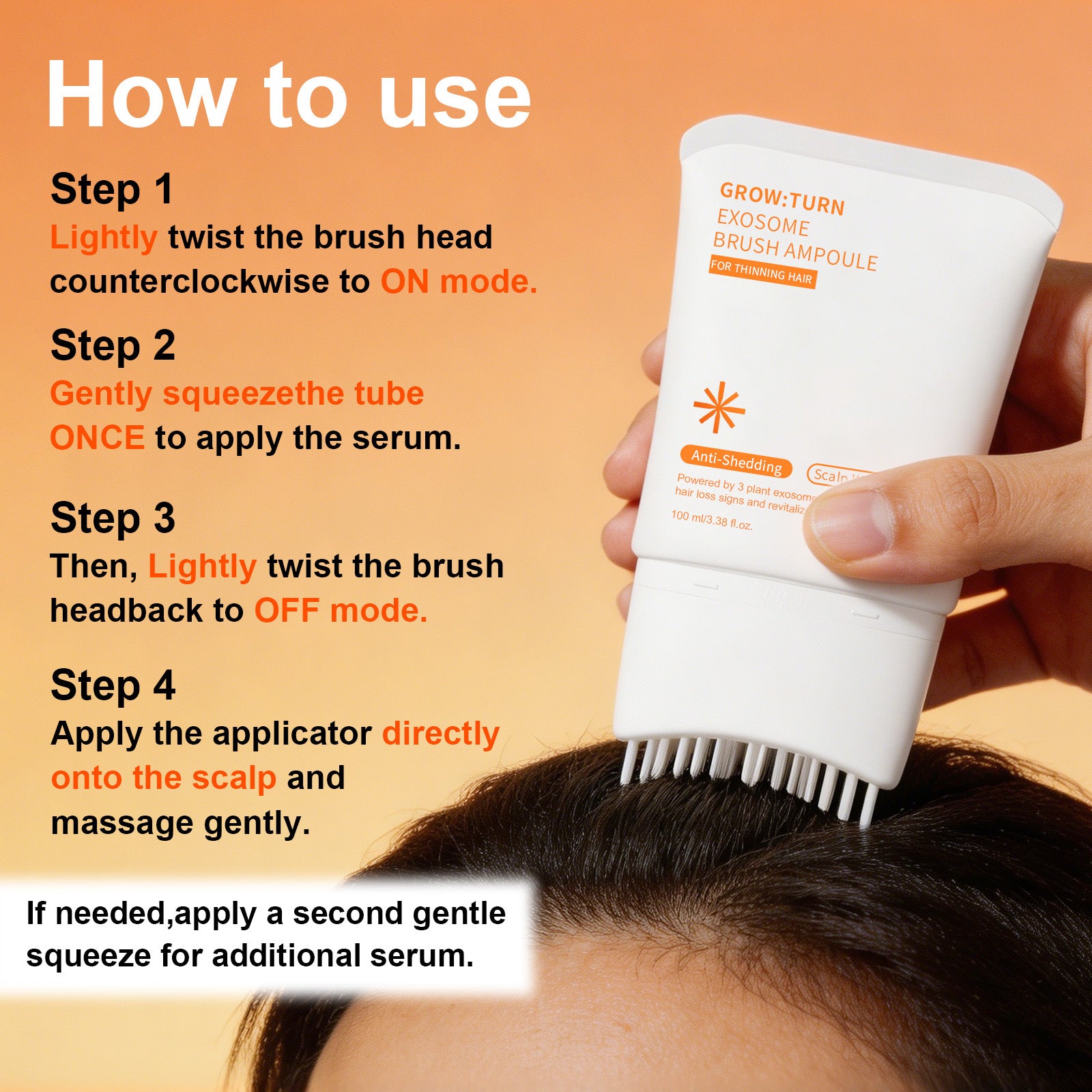 Hair scalp essence lotion scalp massage