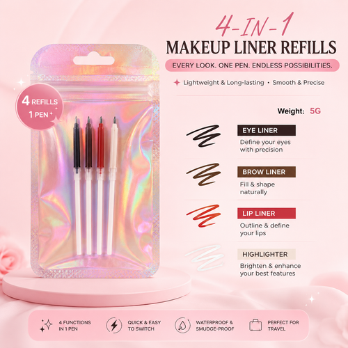 4-in-1 Multi-Function Makeup Pen