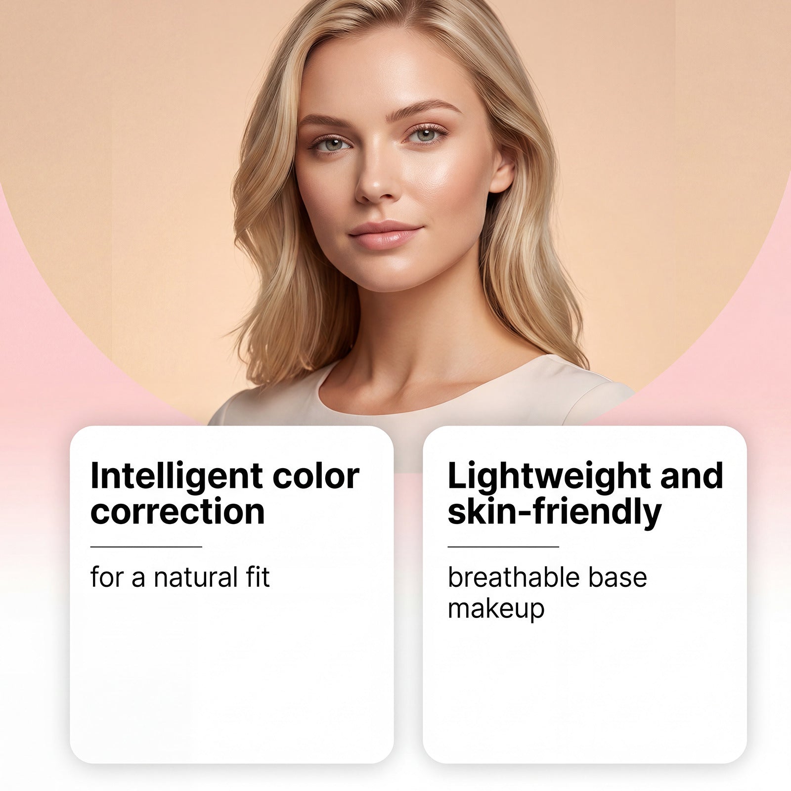 Intelligent Skin-Tone Matching Foundation