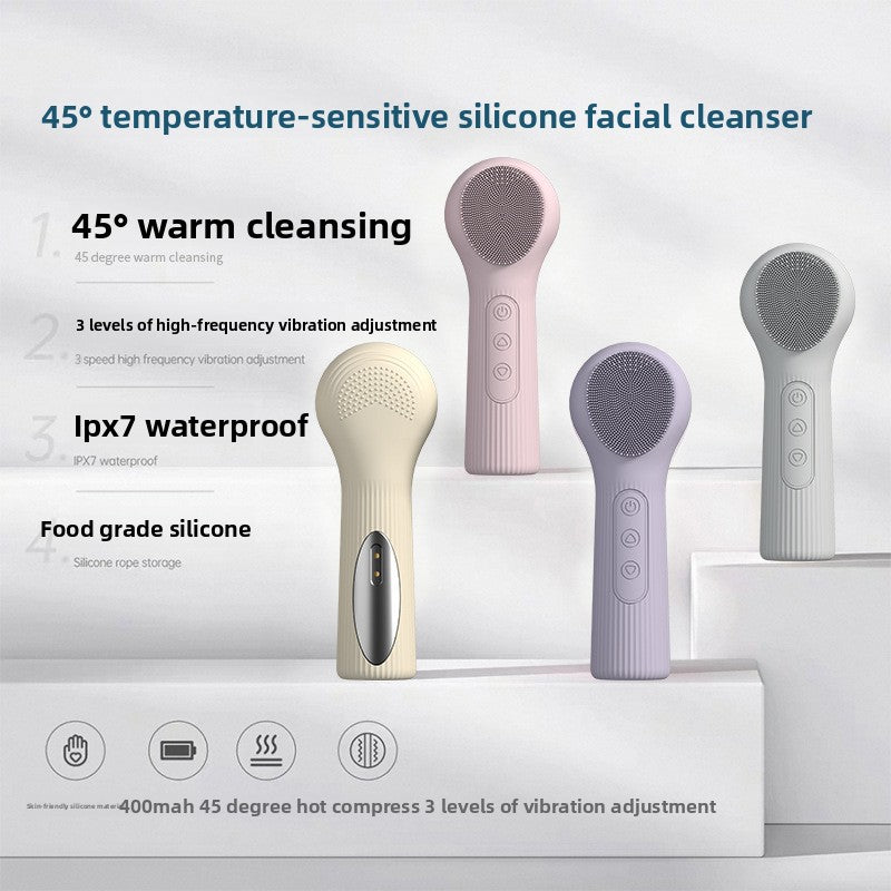 Rechargeable Silicone Facial Cleansing Brush