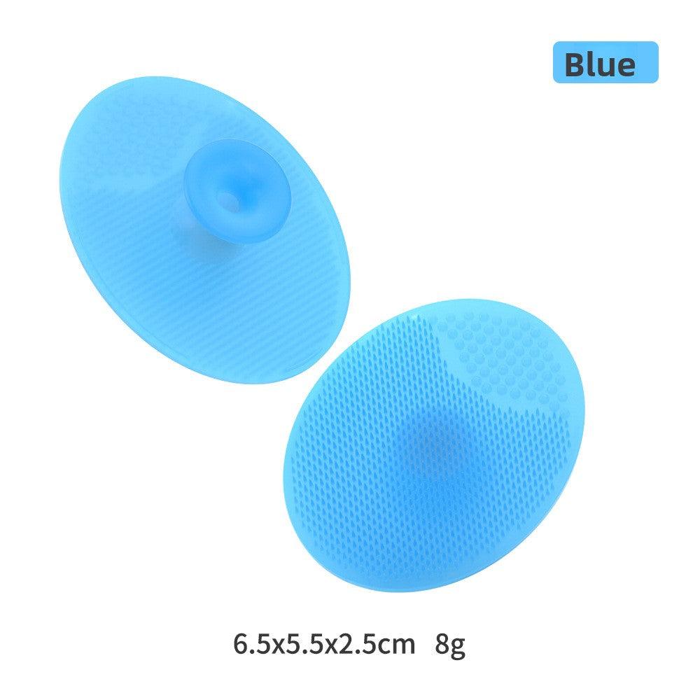 Silicone facial cleansing brush