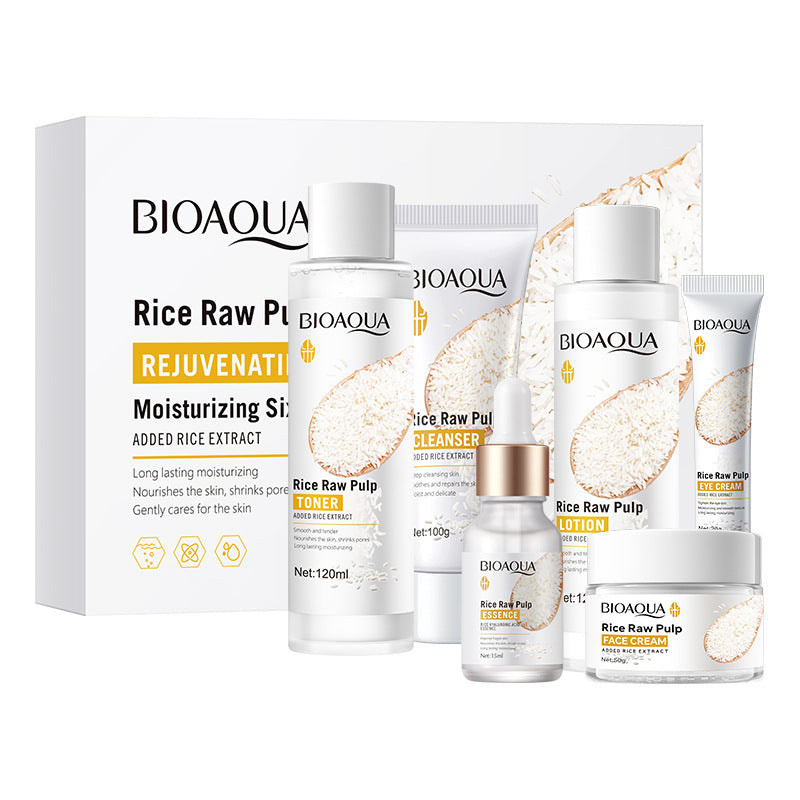 Moisturizing six-piece set