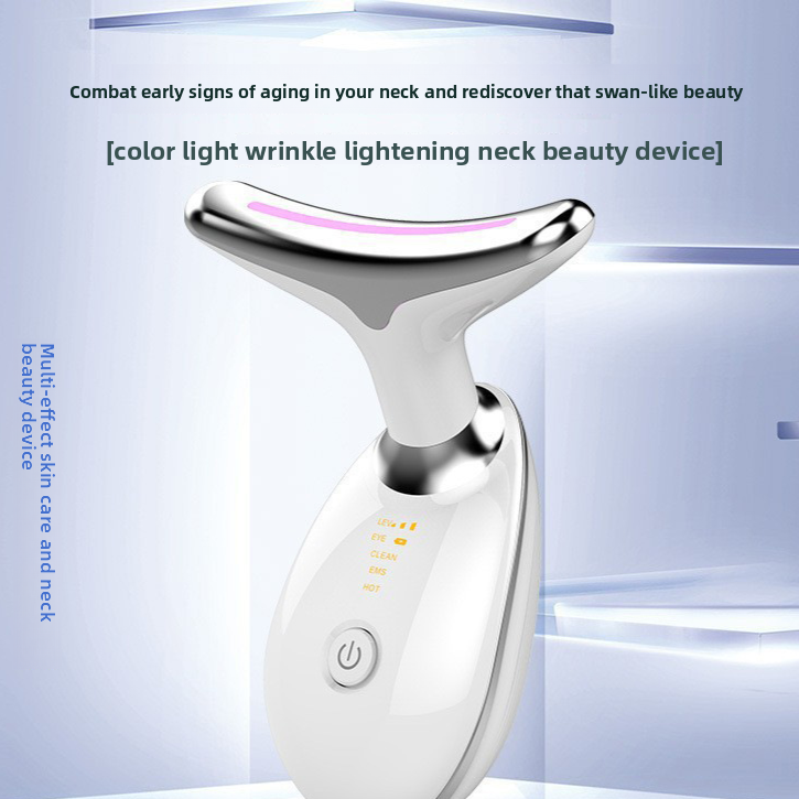 Neck Massager with Vibration and Skin Rejuvenation