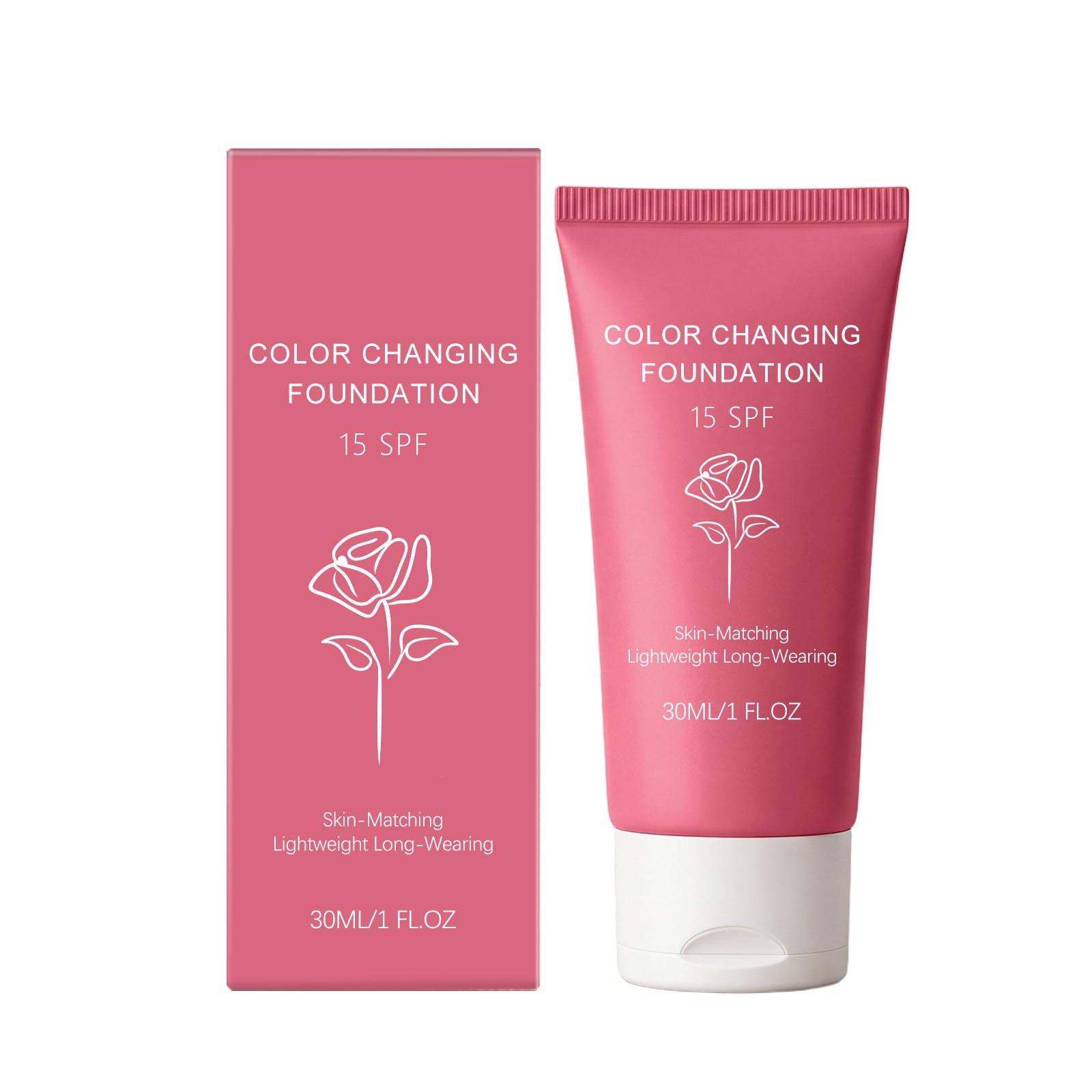 Temperature-Adapting Hydrating Liquid Foundation