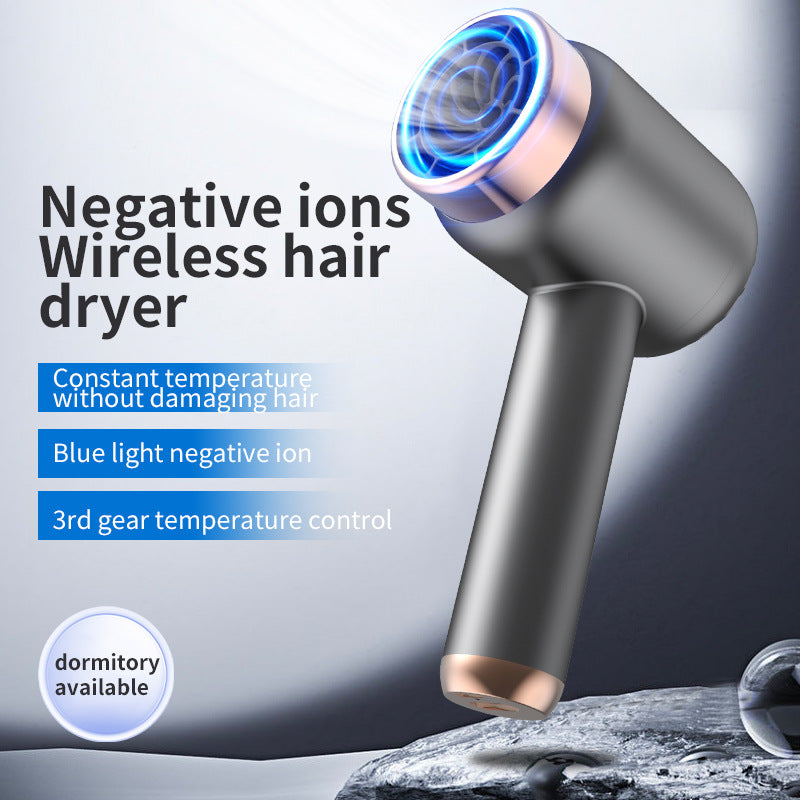 Wireless hair dryer