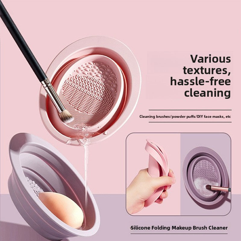 Silicone Makeup Brush Cleaning Bowl