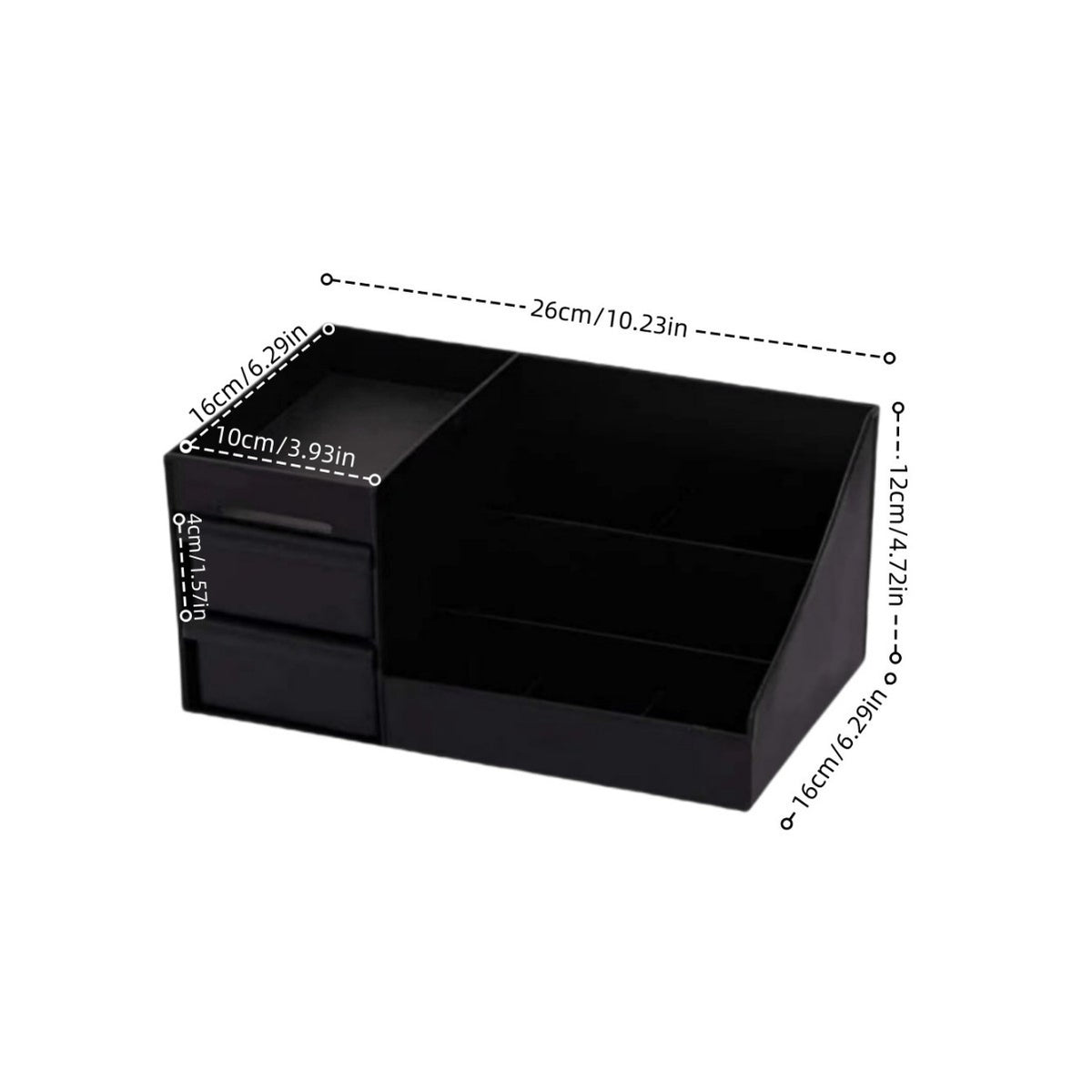 Drawer-Type Makeup Box, Dressing Table, Desktop Cosmetics Storage Box,