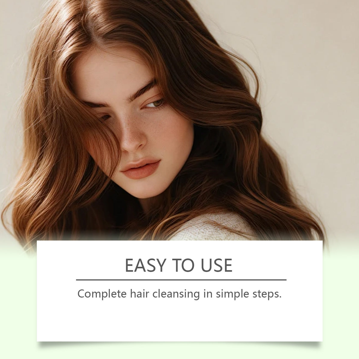 Scalp Care Shampoo Soap Cleanses and Softens Hair