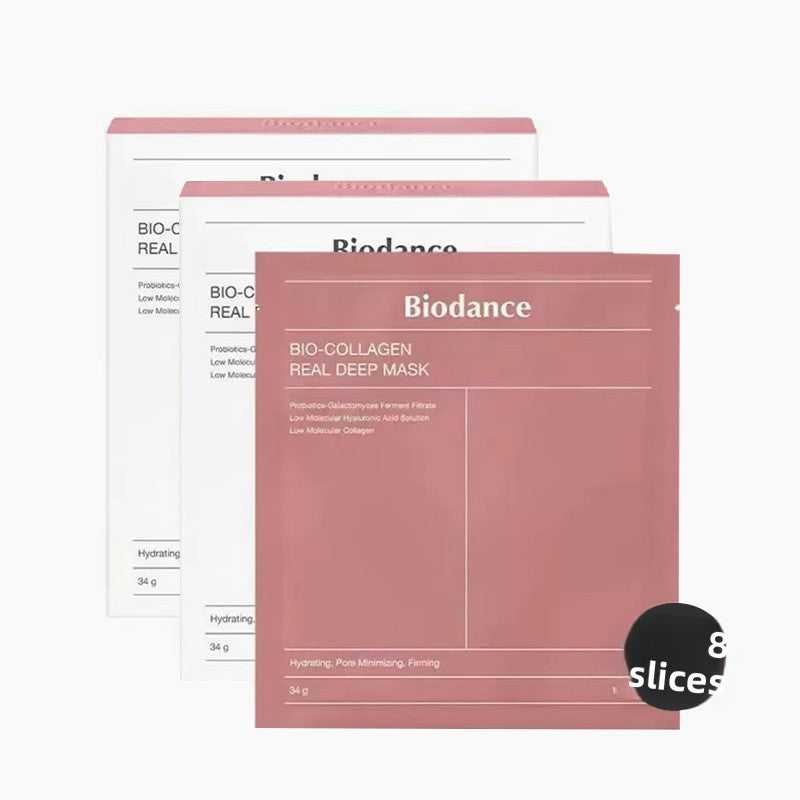 Biodance Collagen Deep Mask Tightens Pores, Brightens Skin Tone, Hydrates, Moisturizes, Fades Fine Lines and Soothes