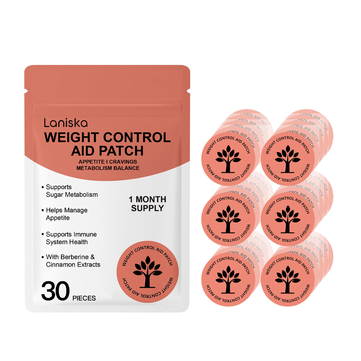 Laniska Body Care Patches Lightweight Breathable Skin-Friendly