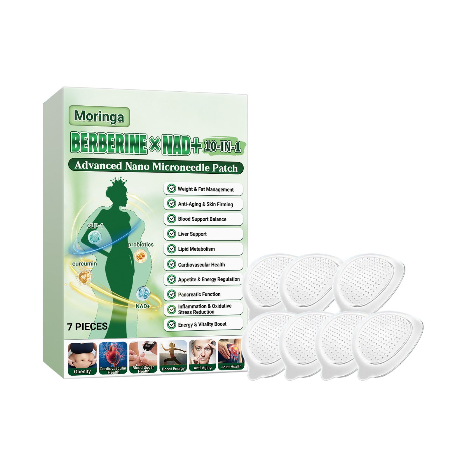 Moringa Body Care Patch Lightweight Breathable Skin Moisturizing