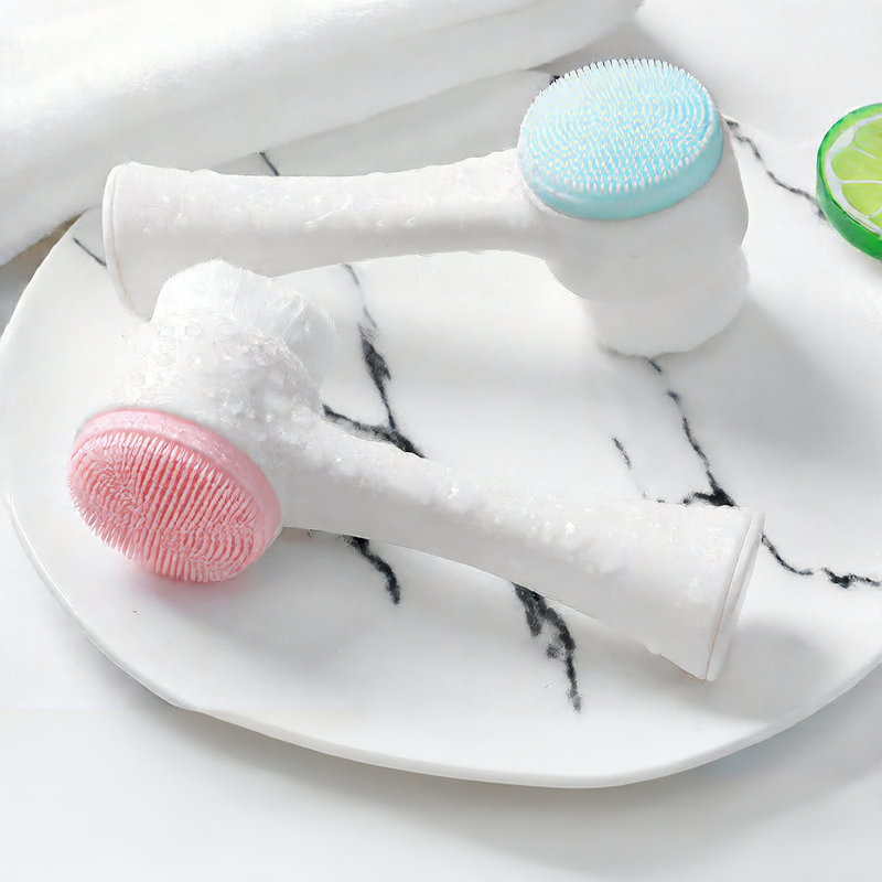Double-sided Face Washing Brush