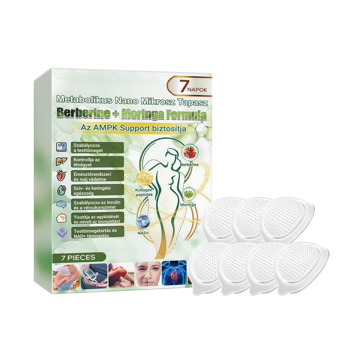 Moringa Body Care Patch Lightweight Breathable Skin Moisturizing