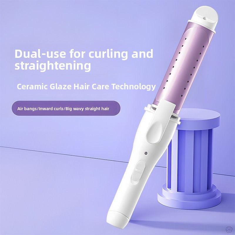 Dual Purpose Hair Curling Straightener