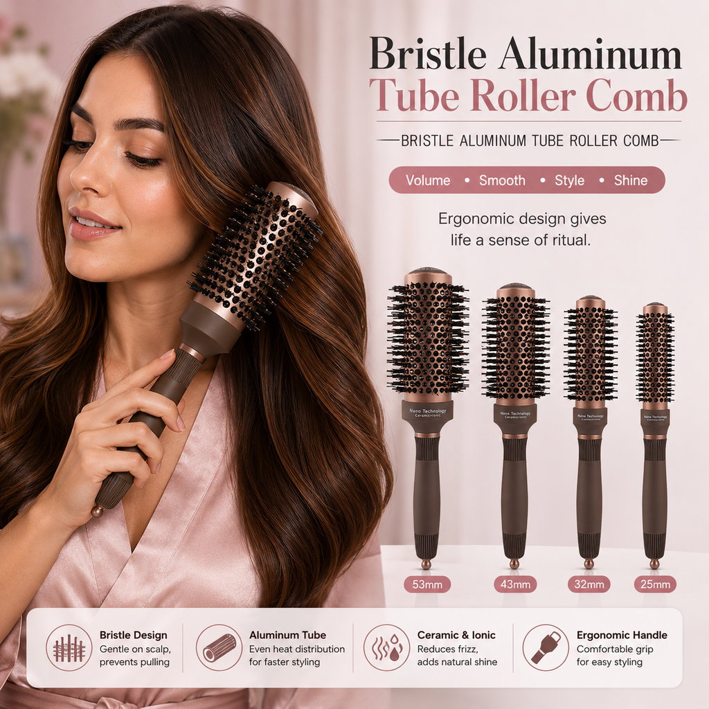 Ceramic Aluminum Hair Styling Comb