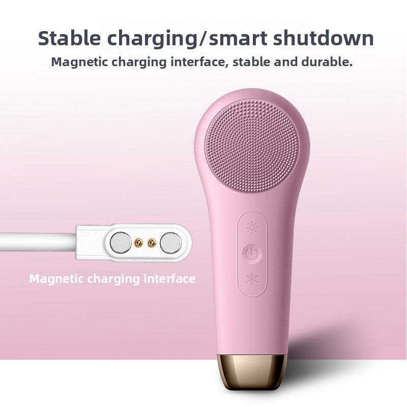 Electric Hot Cold Facial Cleansing Brush