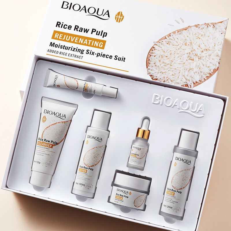 Moisturizing six-piece set
