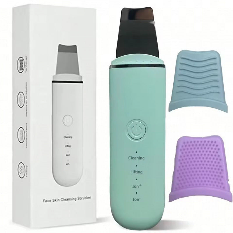 Ultrasonic Skin Scrubber Cleansing Massage Device