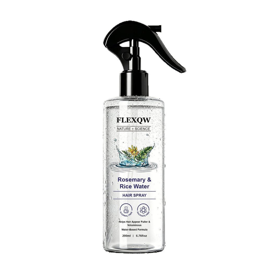 Rosemary Hair Care Spray No-Rinse Nourishing Mist for Smooth and Shiny Hair