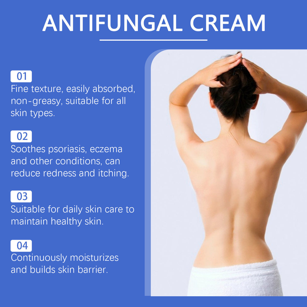 Skin Repair Cream Repairs and Nourishes Body Skin  Moisturizing Care