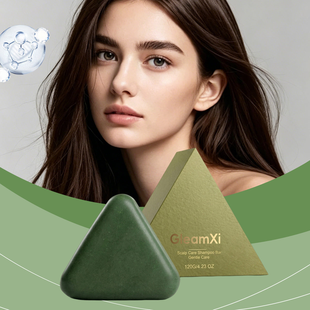 Scalp Care Shampoo Soap Cleanses and Softens Hair