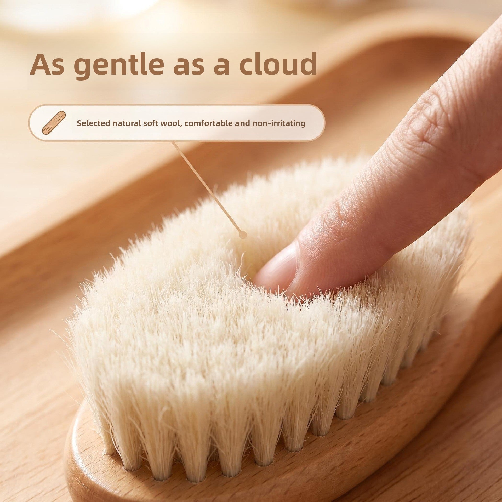 Wooden Hair Care Comb Set