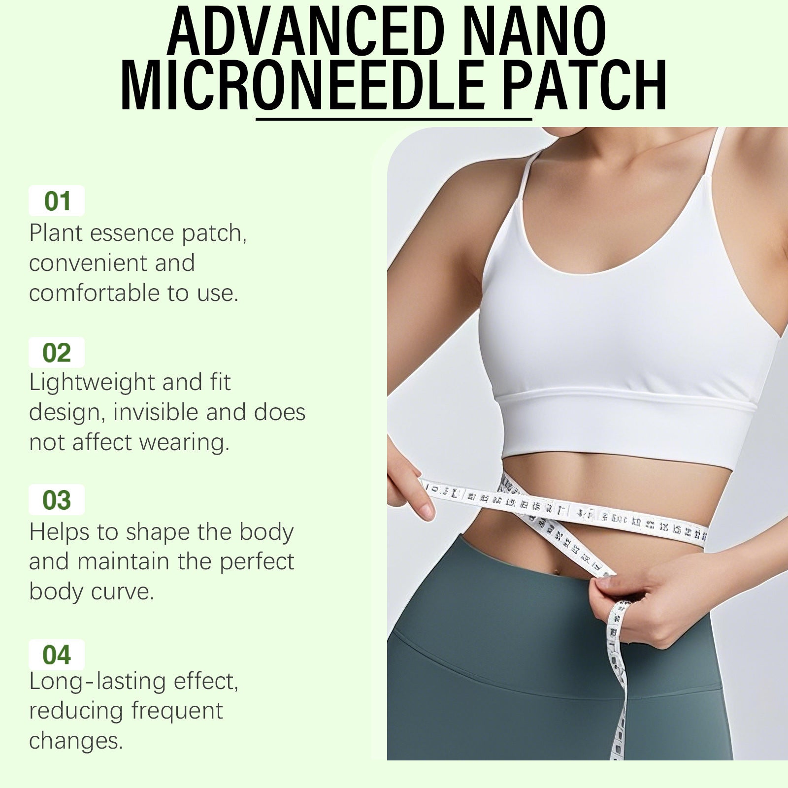 Moringa Body Care Patch Lightweight Breathable Skin Moisturizing