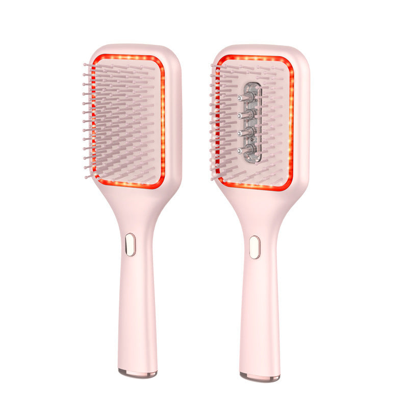 Fluffy Styling Hair Comb with Vibration Massage