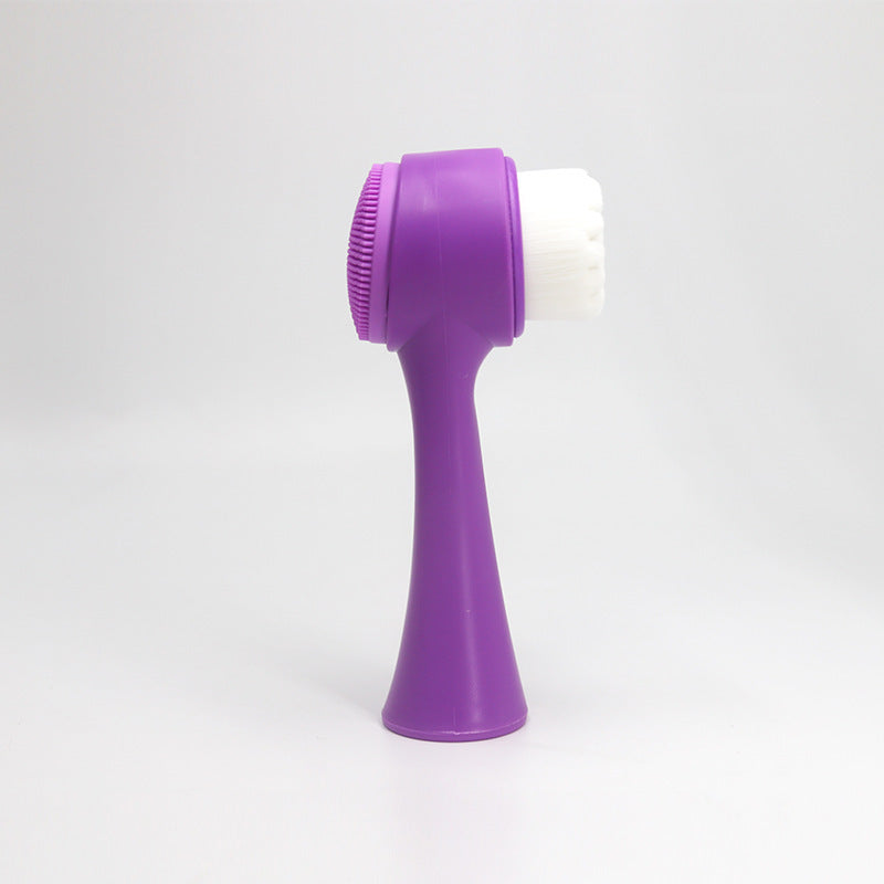 Double-sided Face Washing Brush